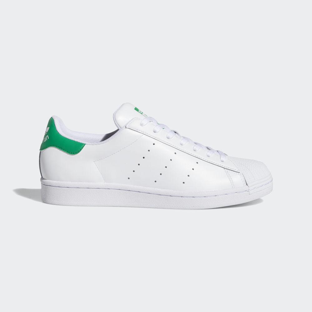 Originals Adidas Superstan Barbati Romania - Albi/Verzi FX0468